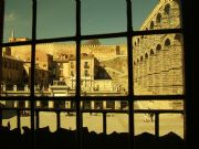 El Acueducto desde Casa. Segovia, Castilla y León